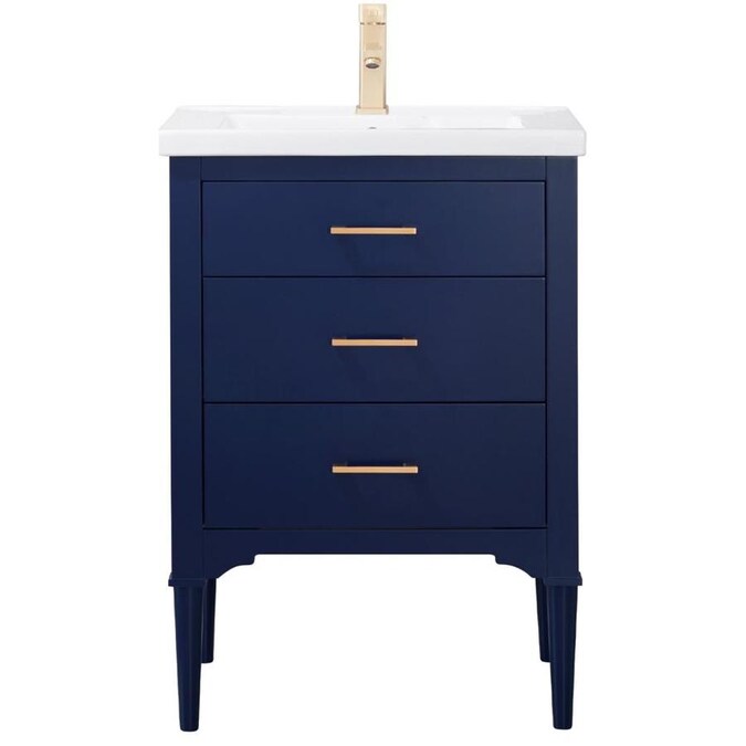 Design Element Cara 24 In Blue Single Sink Bathroom Vanity With White Porcelain Top The Vanities Tops Department At Com - Design Element Mason 24 Single Sink Vanity In Blue Design Element Cara 24 In Blue Single Sink Bathroom Vanity With White Porcelain Top The Vanities Tops Department At Com - Design Element Mason 24 Single Sink Vanity In Blue