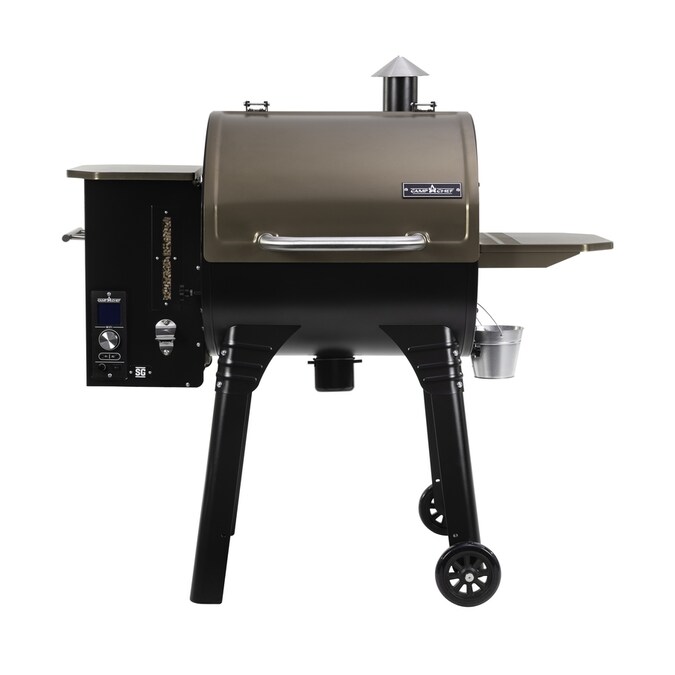 Camp Chef 811 Sq In Bronze Pellet Grill In The Pellet Grills Department At Lowes Com