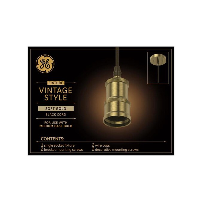 Ge Balck Cord Soft Gold Socket 4ct Bulk In The Bare Bulb Pendant Lights Department At Com - Light Bulb Pendant Socket Ge Balck Cord Soft Gold Socket 4ct Bulk In The Bare Bulb Pendant Lights Department At Com - Light Bulb Pendant Socket