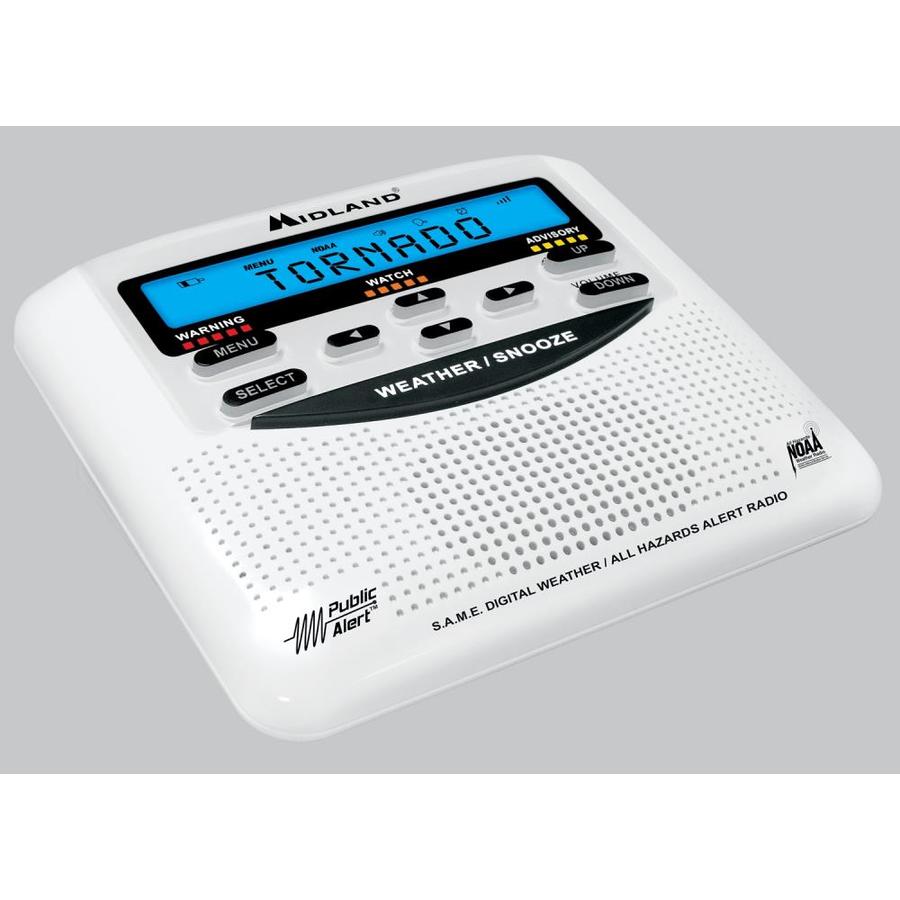 Midland Weather Radio With Clock In The Weather Radios Department At Lowes Com