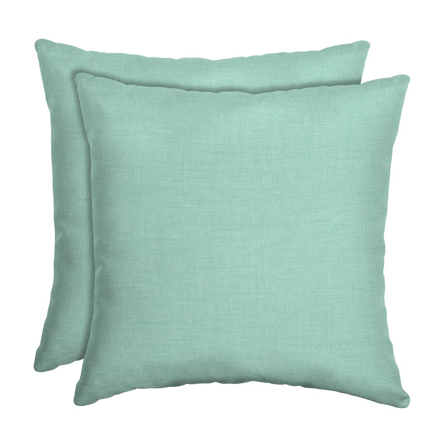 aqua outdoor pillows