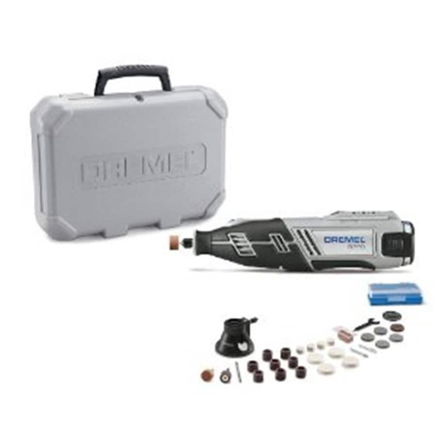 Dremel 8220 28 Piece Variable Speed Cordless 12 Volt Multipurpose Rotary Tool With Hard Case In The Rotary Tools Department At Lowes Com