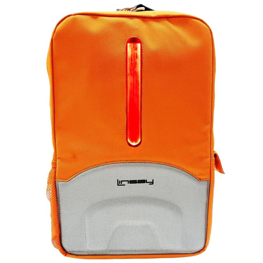 orange rucksacks