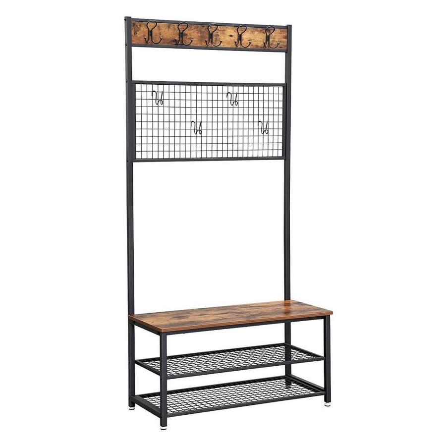 9 hook coat rack