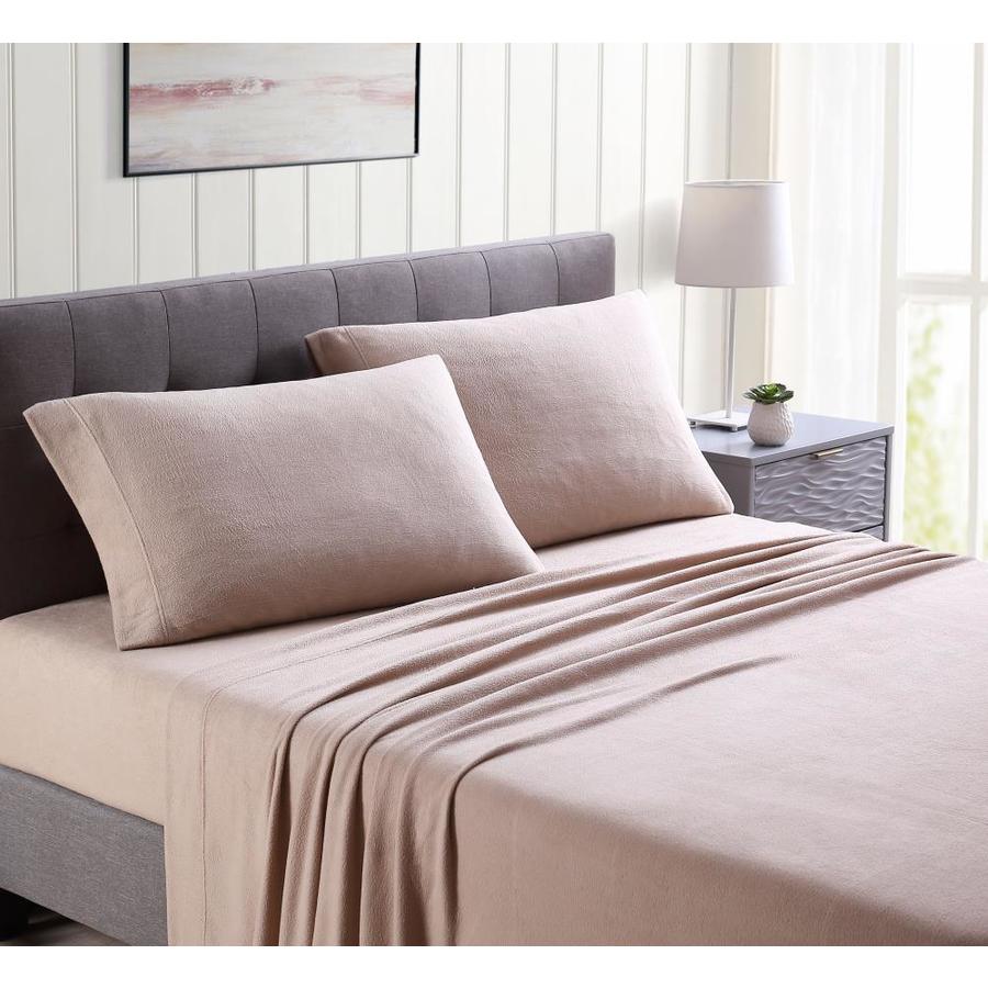 grey fleece sheets