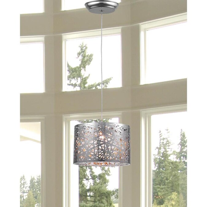 Home Accessories Inc Chrome Traditional Drum Led Pendant Light In The Lighting Department At Com - Enchanted Pendant Led Light Fixture Home Accessories Inc Chrome Traditional Drum Led Pendant Light In The Lighting Department At Com - Enchanted Pendant Led Light Fixture