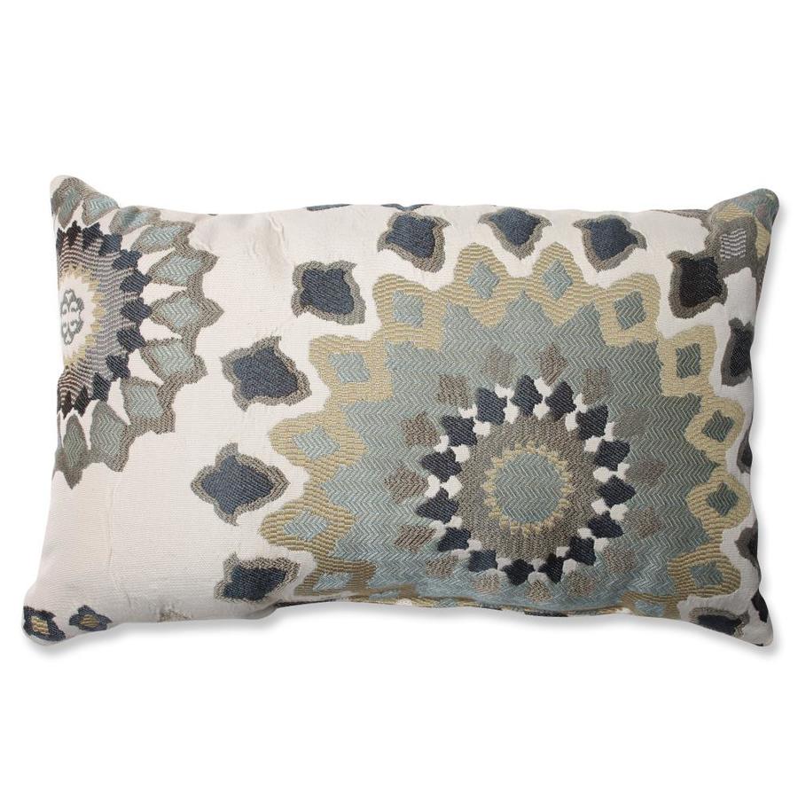 blue grey throw pillows