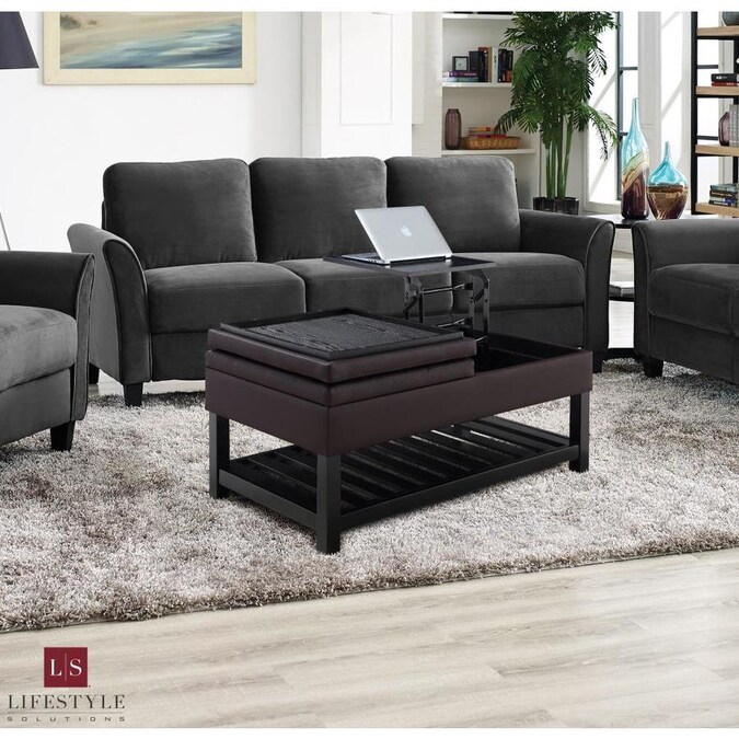 Lifestyle Solutions Java Faux Leather Coffee Table In The Tables Department At Com - Faux Leather Coffee Tables Lifestyle Solutions Java Faux Leather Coffee Table In The Tables Department At Com - Faux Leather Coffee Tables