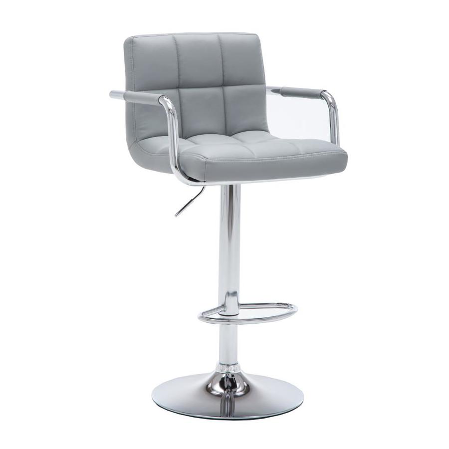 grey adjustable stool