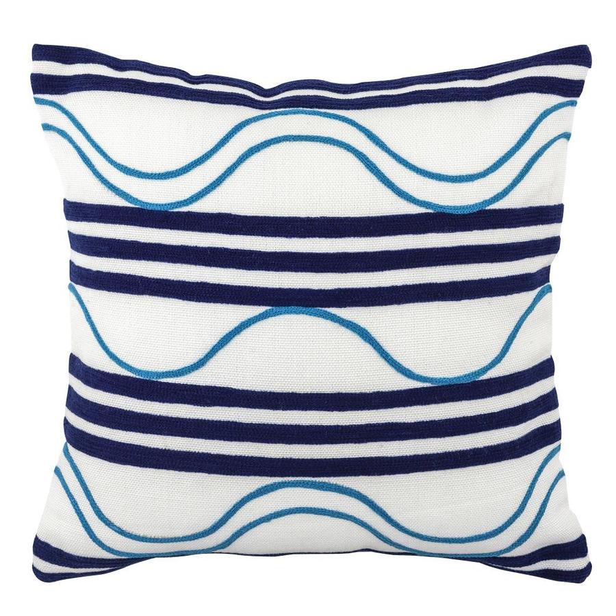 navy outdoor throw pillows