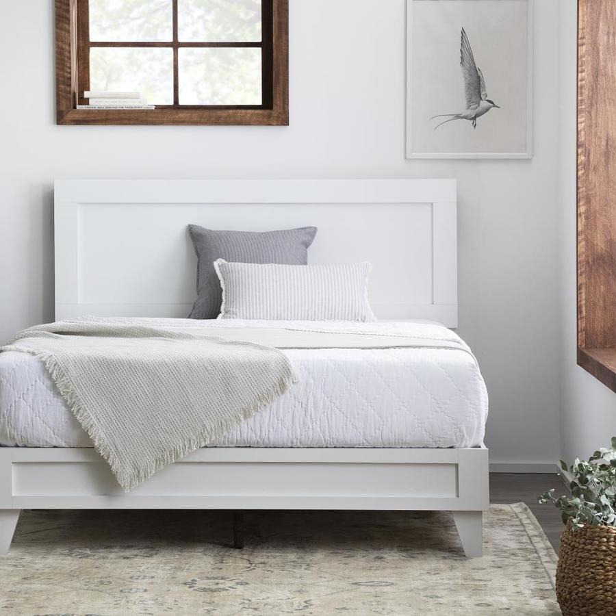 Featured image of post White Wooden Bed Frame King Size