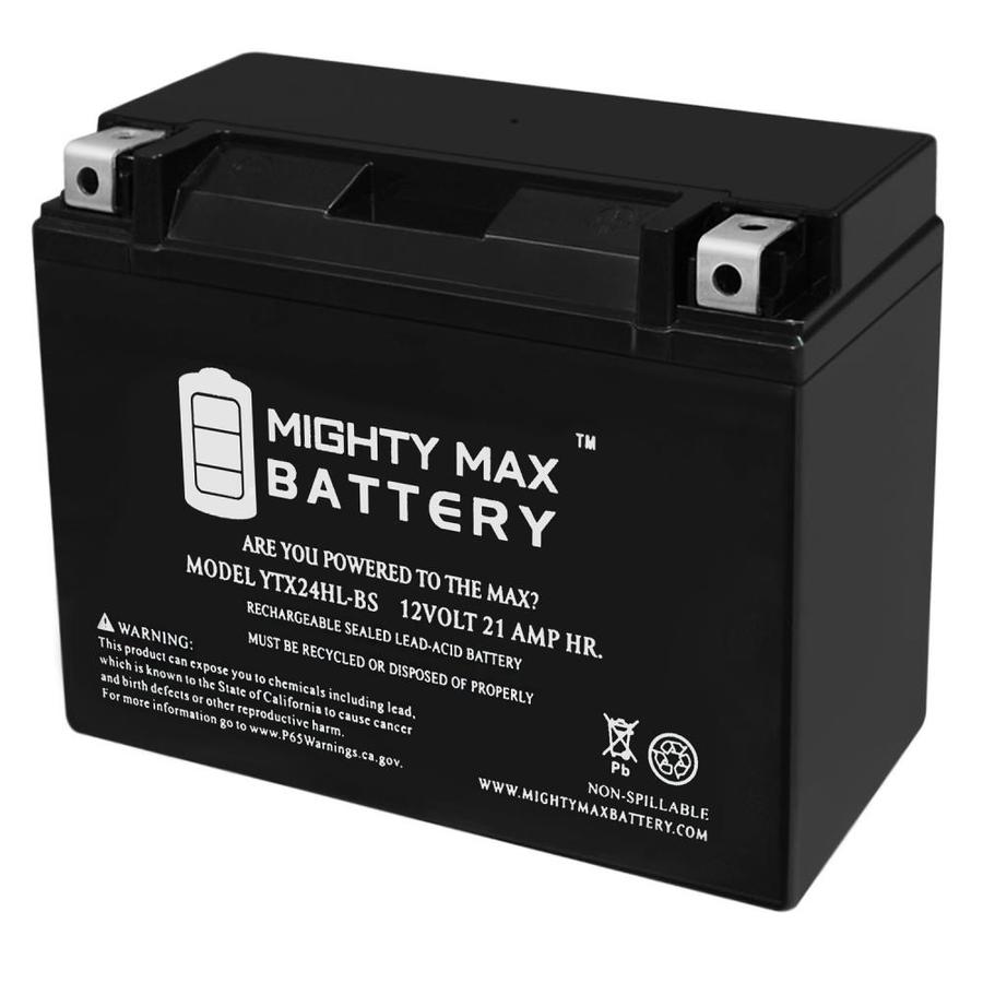 Mighty Max Battery 350 Volt 350 Amp Motorcycle Battery In The Power Equipment Batteries Department At Lowes Com