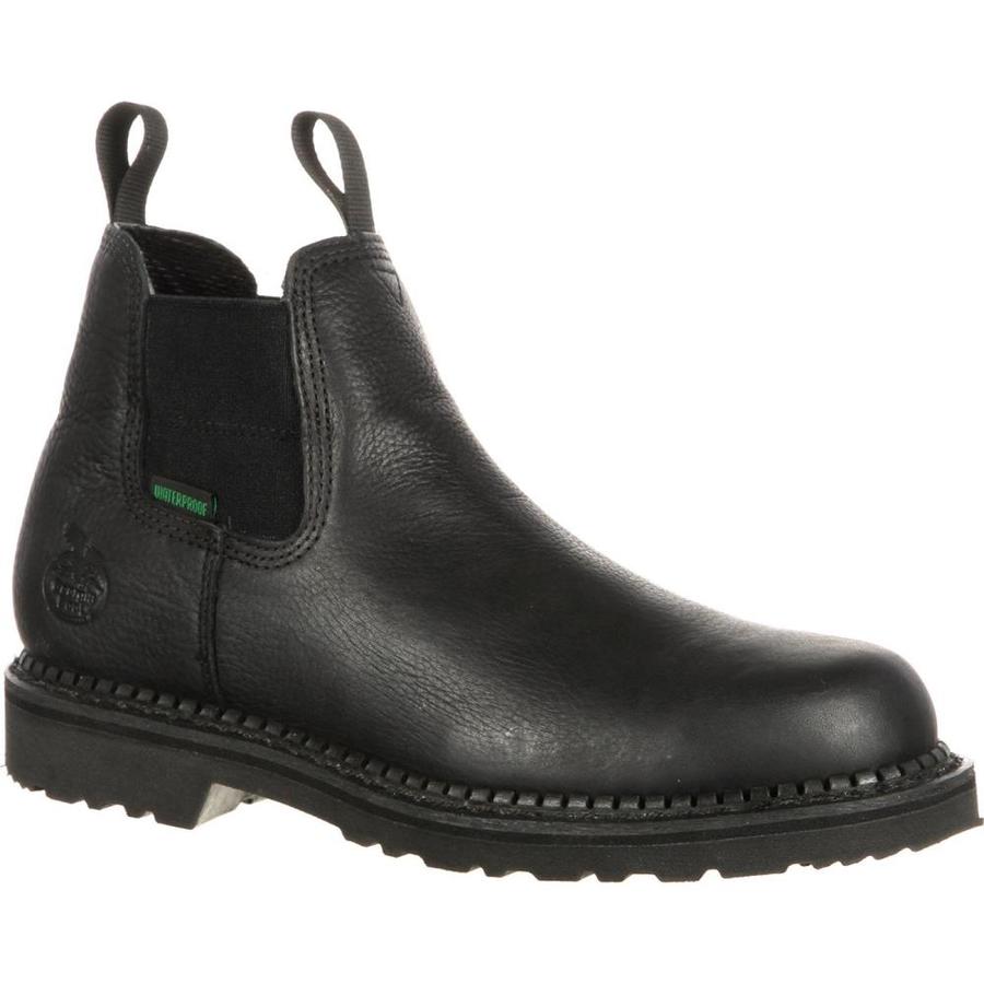 black georgia work boots