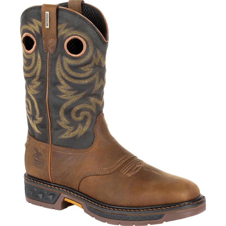 mens black boots size 10