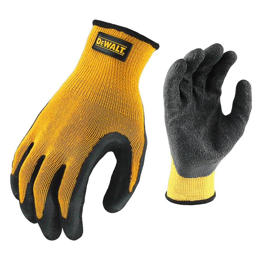 rubber coated gloves