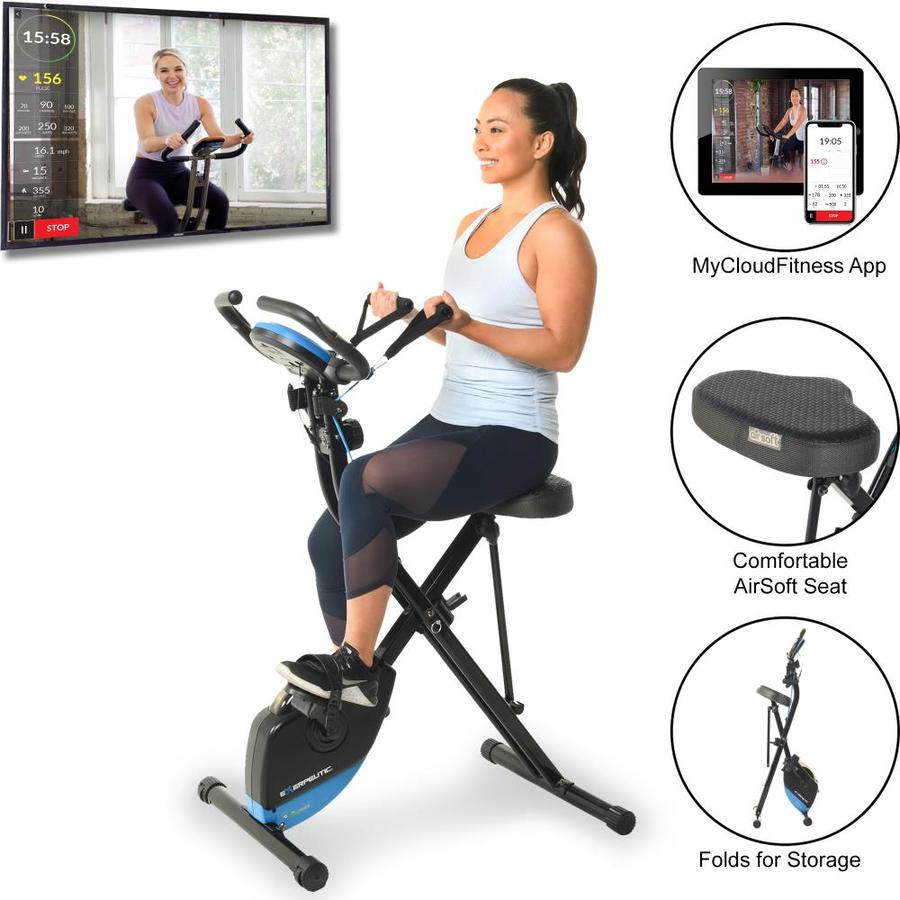 exercise bike with resistance bands