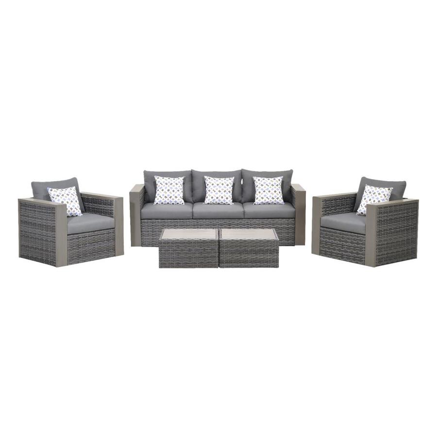 grey patio conversation sets