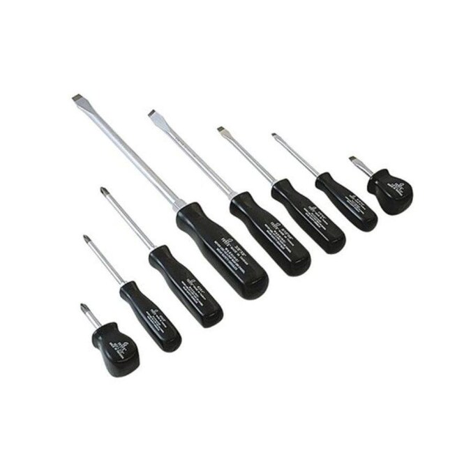 8-Piece with The Mechanics Tray Capri Tools Kontour Screwdriver Set