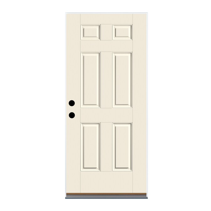 Therma Tru Benchmark Doors 36 In X 80 Fiberglass Half Lite Left Hand Inswing Ready To Paint Unfinished Prehung Single Front Door With Blinds The Department At Com - How To Install Blinds On Fiberglass Door Therma Tru Benchmark Doors 36 In X 80 Fiberglass Half Lite Left Hand Inswing Ready To Paint Unfinished Prehung Single Front Door With Blinds The Department At Com - How To Install Blinds On Fiberglass Door