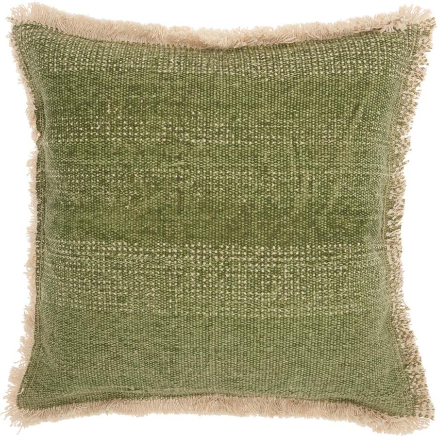 sage throw pillow