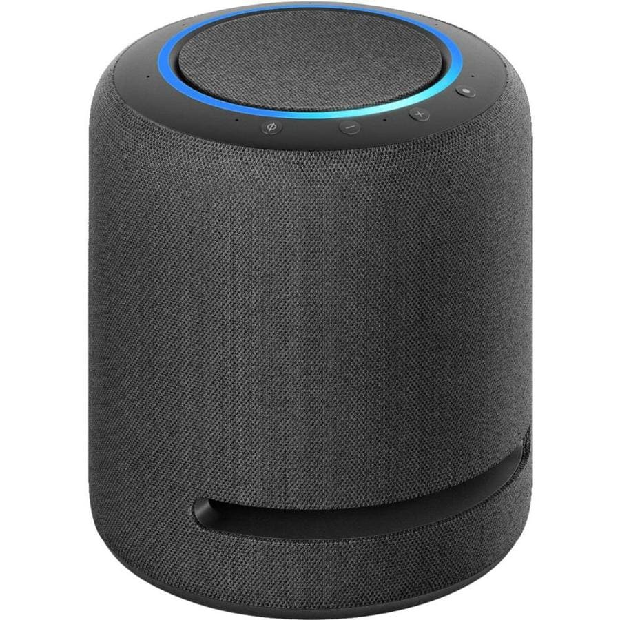 Amazon Echo 3rd Gen Smart Speaker With Alexa Charcoal In The Smart Hubs Department At Lowes Com