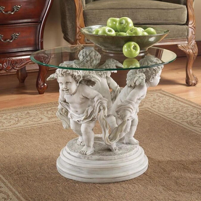 Design Toscano Bernini S Cherubs Clear Glass Coffee Table In The Tables Department At Com - Cherub Glass Coffee Table Design Toscano Bernini S Cherubs Clear Glass Coffee Table In The Tables Department At Com - Cherub Glass Coffee Table