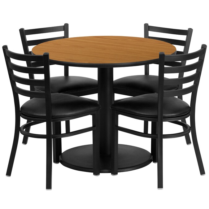 Flash Furniture Round Table Top 36//Natural//Walnut