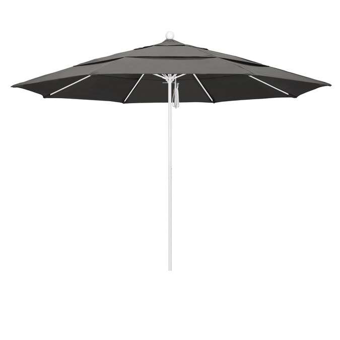 California Umbrella 11 Ft Octagon Natural With Silver Anodized Aluminum Frame No Tilt Market Patio In The Umbrellas Department At Com - 11 Ft Patio Umbrella Sunbrella California Umbrella 11 Ft Octagon Natural With Silver Anodized Aluminum Frame No Tilt Market Patio In The Umbrellas Department At Com - 11 Ft Patio Umbrella Sunbrella