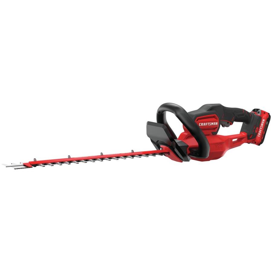craftsman battery powered hedge trimmer