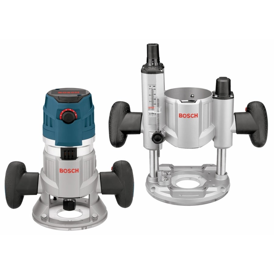 Shop Bosch 23 Hp Variable Speed Combo Fixedplunge Corded Router At