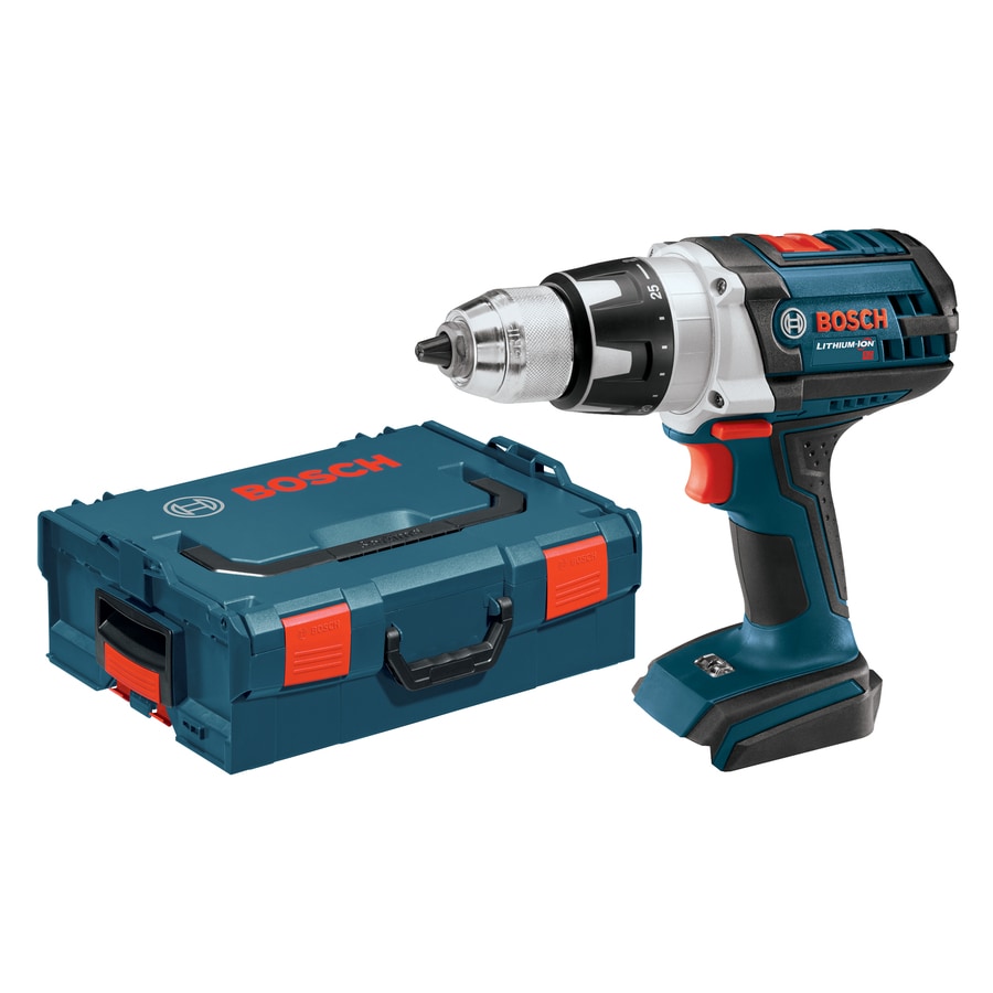 Shop Bosch 18-Volt 1/2-in Cordless Drill (Bare Tool) With Hard Case At ...