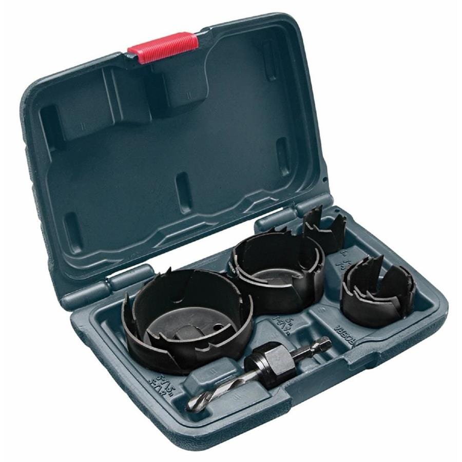 Bosch 8 pc. Edge™ Wood Hole Saw Set in the Hole Saws & Kits department