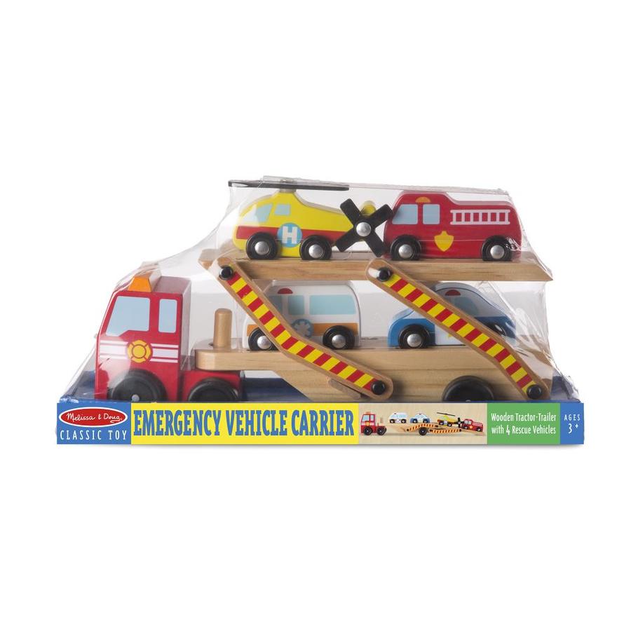 melissa & doug emergency vehicle set