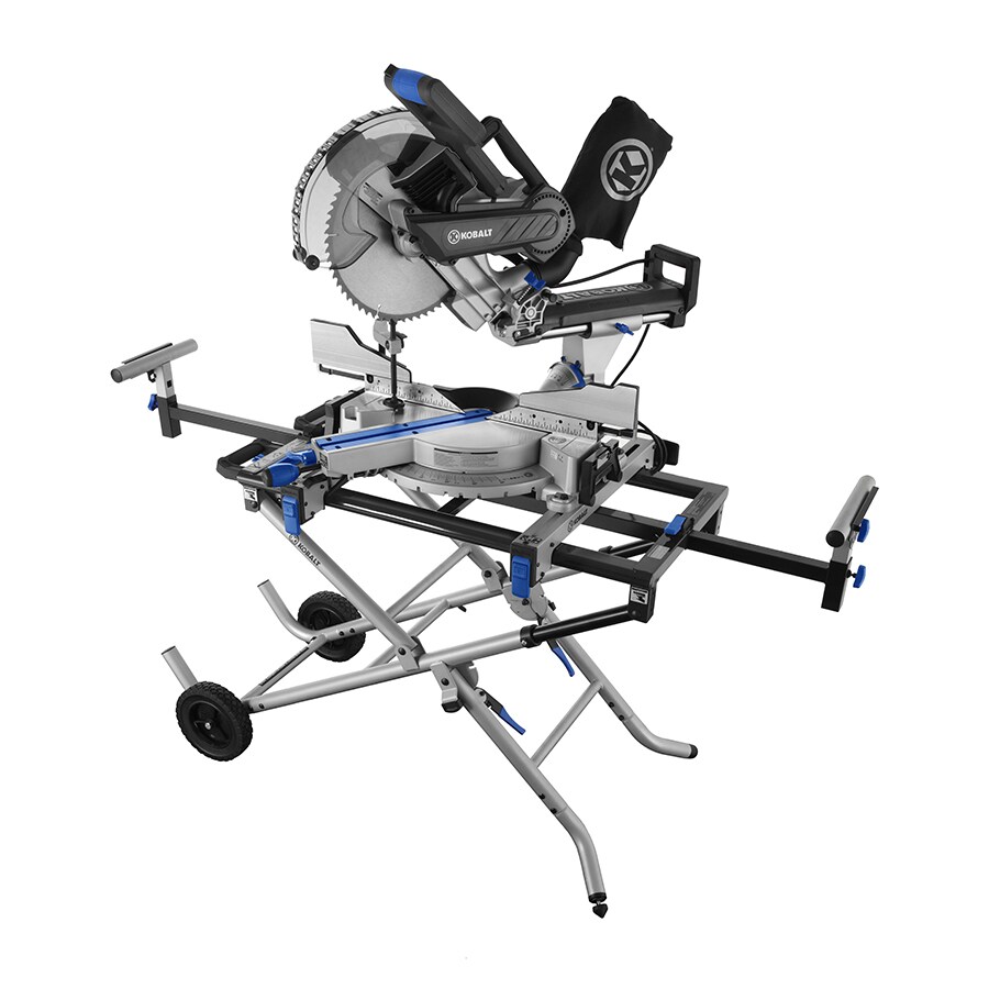 Kobalt Mobile Miter Saw Stand in the Saw Stands department at