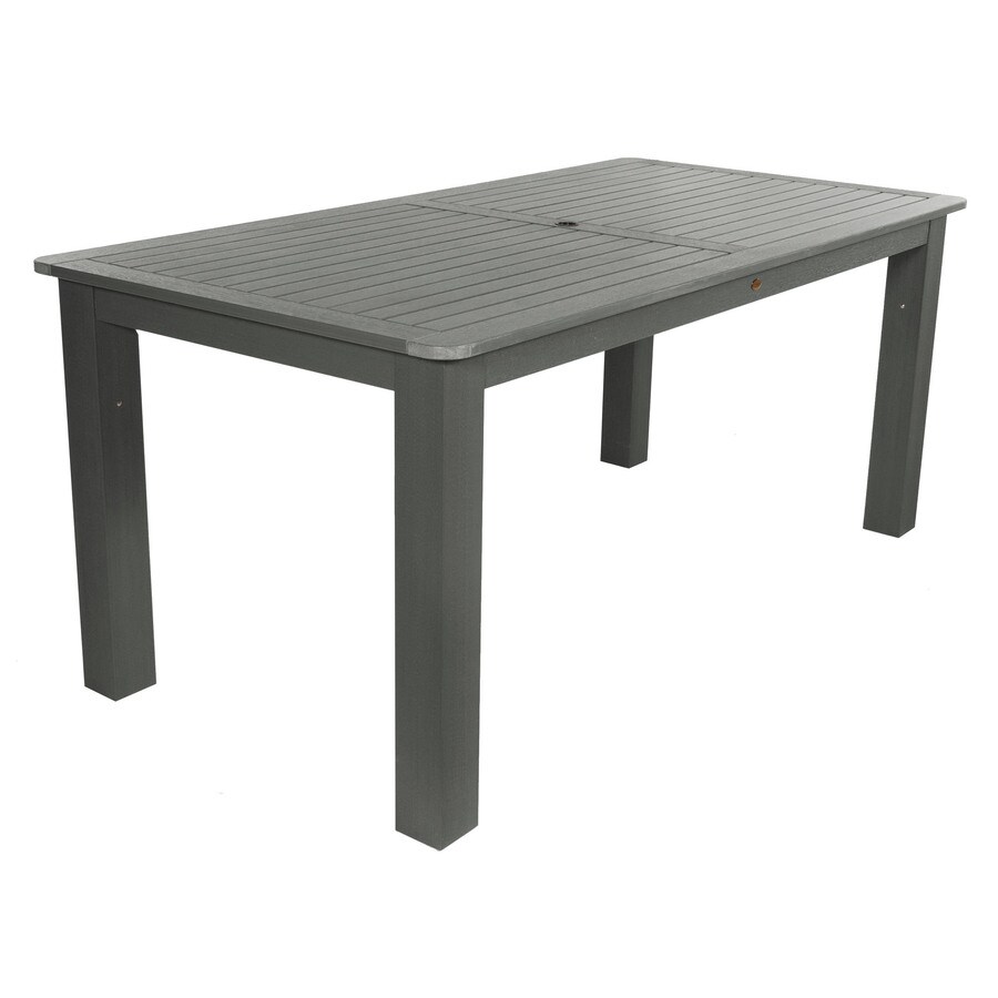 highwood - Rectangle Outdoor Counter Table 42-in W x 84-in L with