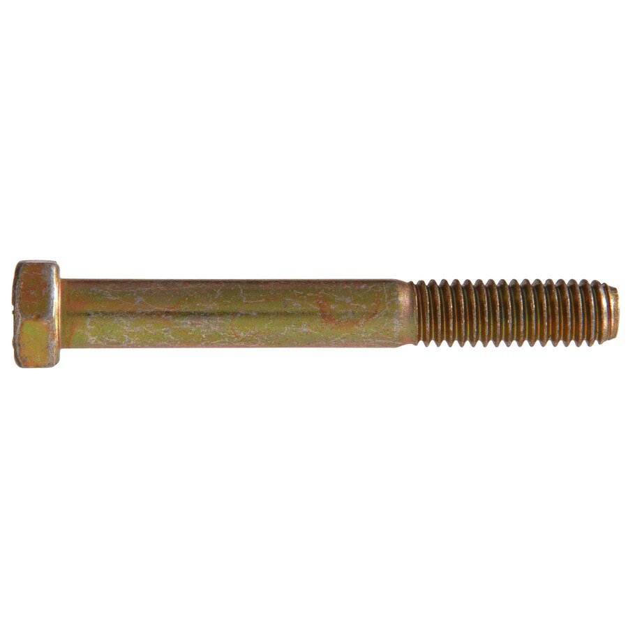 Hillman In Yellow Zinc Fine Thread Hex Bolt Count At Lowes