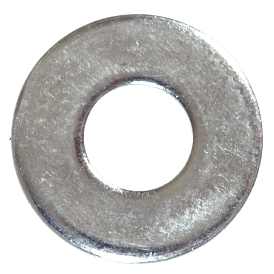 LAANCOO Silver Zinc Plated Alloy Steel Flat Washers Set Washers Hardware Assortment 225 Pieces