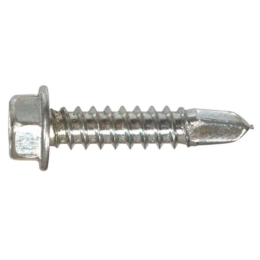 The Hillman Group The Hillman Group 3766 10 x 3//4 In Aluminum Hex Washer Head Sheet Metal Screw 15-Pack