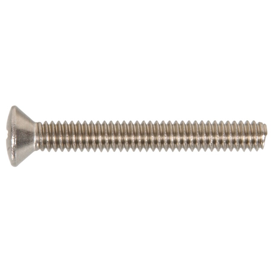 10-Pack The Hillman Group 2944 12 x 1-Inch Stainless Steel Oval Head Phillips Sheet Metal Screw 