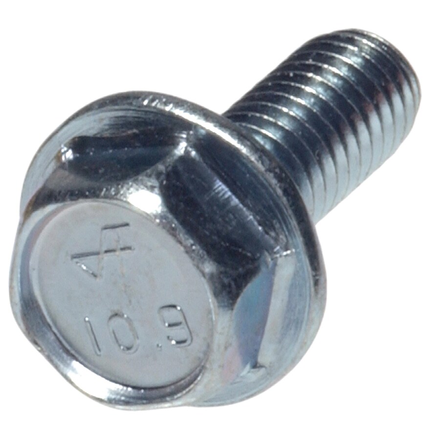 Shop The Hillman Group 15 Count 6 Mm 10 X 12 Mm Hex Washer Head Zinc Plated Socket Hex Drive