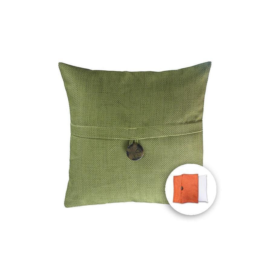 Shop allen + roth 18-in W x 18-in L Meadow Square Indoor Decorative Pillow Cover at Lowes.com