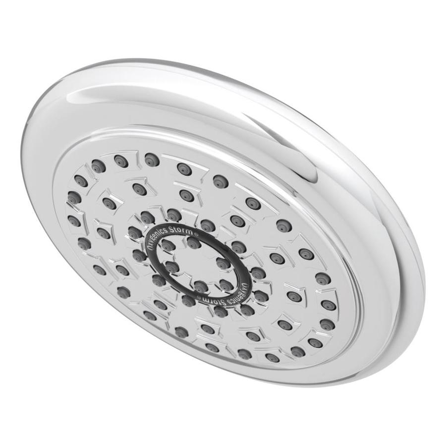 Oxygenics Storm Chrome 1Spray Rain Shower Head 1.75GPM (6.6LPM) in the Shower Heads