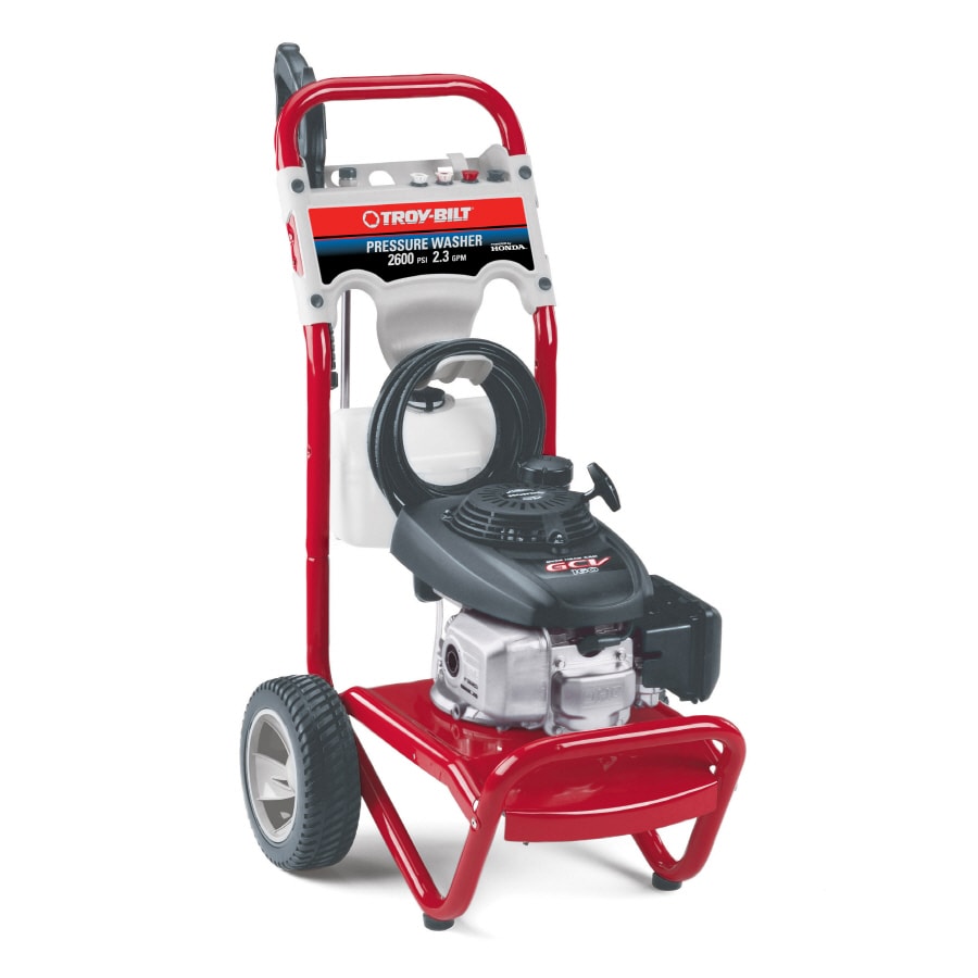 Troy Bilt 3000 Psi 2 7 Gpm Cold Water Gas Pressure Washer With Briggs Stratton Engine Carb In The Gas Pressure Washers Department At Lowes Com