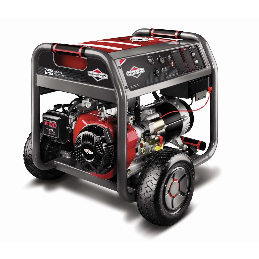 PowerBoss Elite 7000-Running-Watt Portable Generator With Briggs And ...