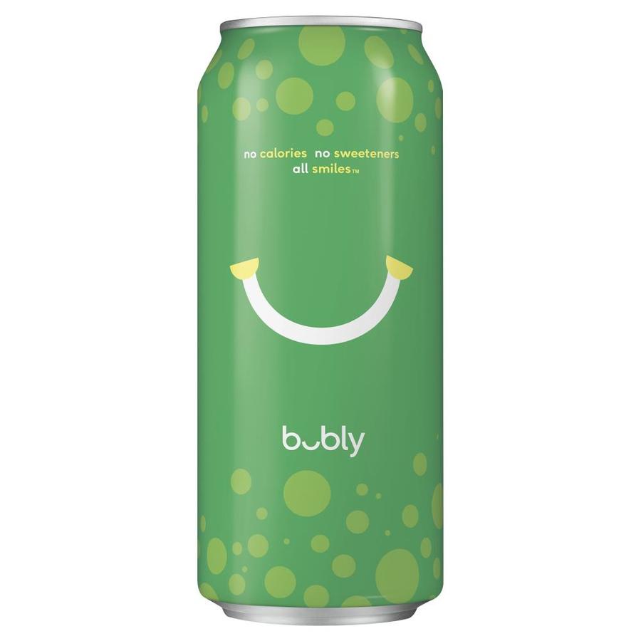 Bubly Bubly Sparkling Water Lime Flavor 16 Fl Oz In The Soft Drinks Department At