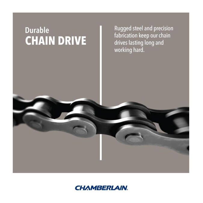 Chamberlain 0.5-HP myQ Smart Chain Drive Garage Door Opener with MyQ