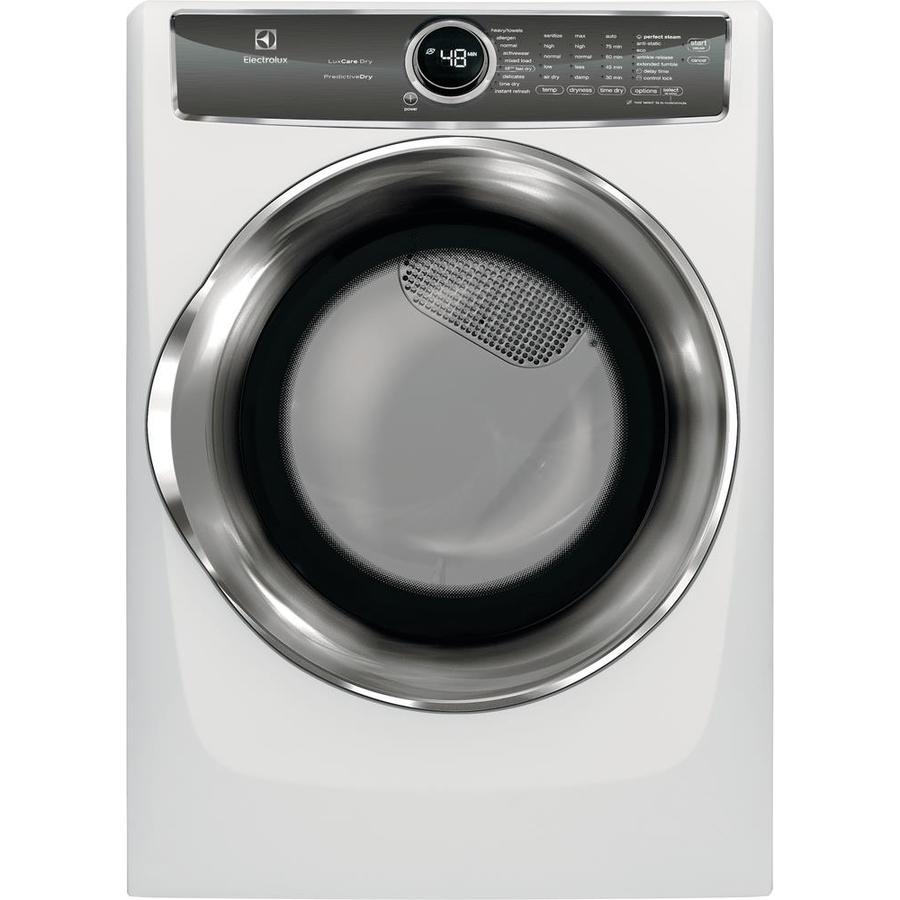 Front Load Electric Dryer With 5 Cycles 8 0 Cu Ft Efde317tiw Electroluxna