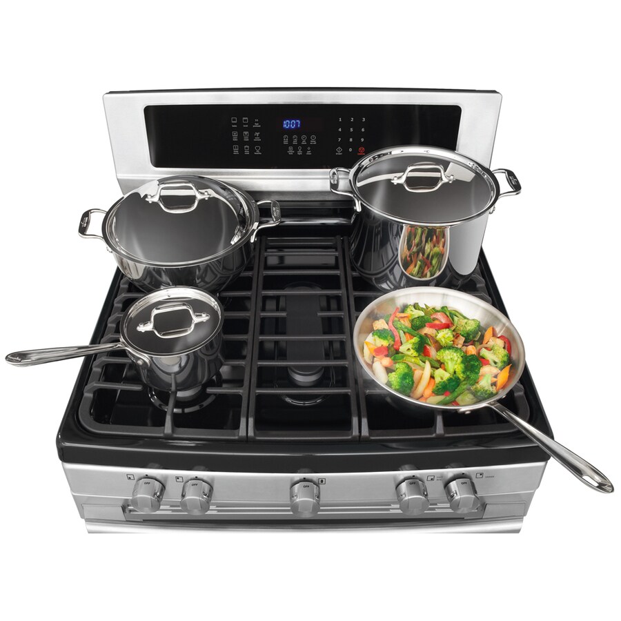 Electrolux 5Burner Freestanding 5cu SelfCleaning Convection Gas