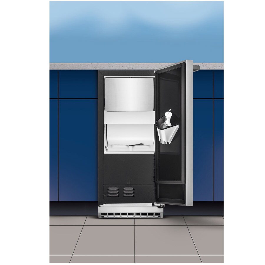 Electrolux 34lb DropDown Door Freestanding/BuiltIn Nugget Ice Maker