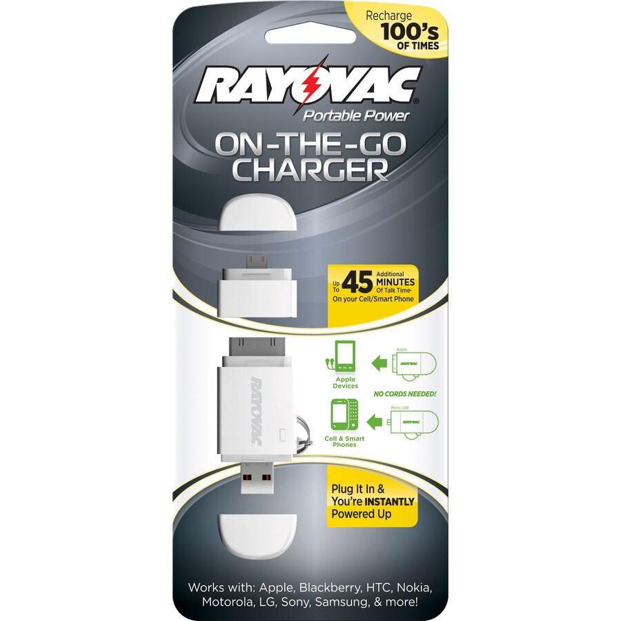 Rayovac 3.6-Volt Lithium-ion Portable Battery Pack in the Rechargeable